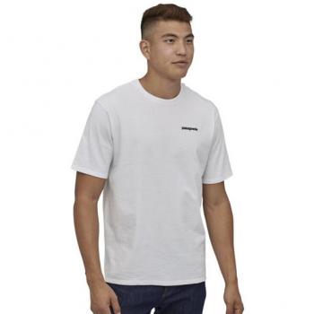 Patagonia White Logo T-Shirt Men's Medium