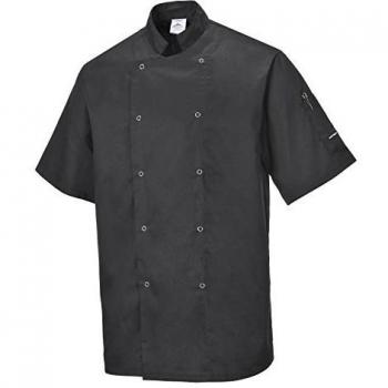 Portwest Cumbria Chefs Short Sleeve Jacket