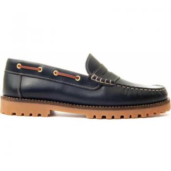 Scarpe da casa Purapiel Mocca2 Blu EU 39