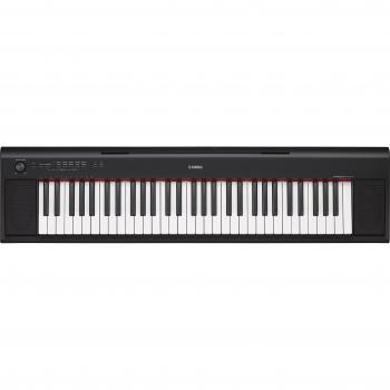 Yamaha NP-12 Piaggero Slimline Home Electronic Keyboard with 64 Note Polyphony -