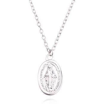 Virgen María Collared Elegance