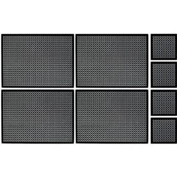 Noir Sparkle Plate Mats & Coasters Collection