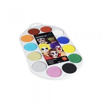 Maquillaje Facial y Corporal Smiffys 12 Colores