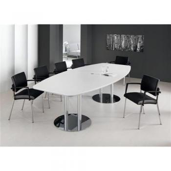 Karat 22C Office con Piedistallo e Tubo Cromato