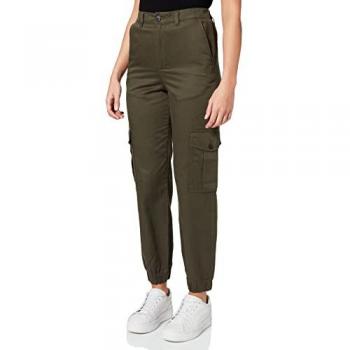 Pantalón Cargo Holly de Mujer con Cintura Alta y Corte Relajado