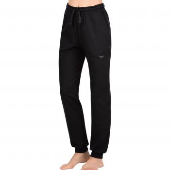Trigema Basic Sweathose für Damen, Größe S, schwarz