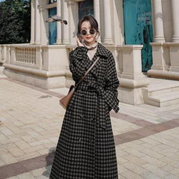 Thick Wool Blend Women's Winter Jacket