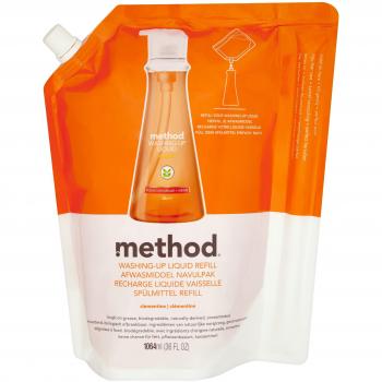 Lot 2 Récharges Ecover Liquide Vaisselle à la Clémentine – 1064 ml