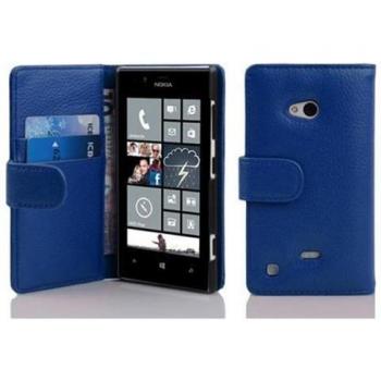 Etui Case Azul Real para Nokia Lumia 720 con Soporte