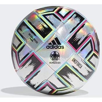 Adidas Herren UNIFO TRN Fußball – Silbermetall / Signal Grün/Blau