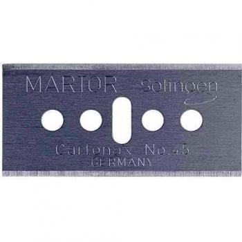 Industrieklinge Nr. 45 Länge 39 mm Breite 18,4 mm Stärke 0,3 mm 10St./VE MARTOR