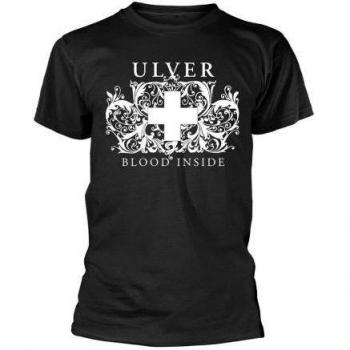 Unisex Vuurblauw XL Zwart T‑shirt