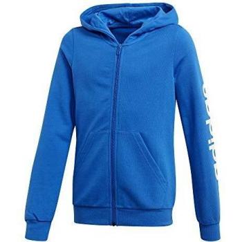 Adidas Yg E Lin Fz HD Sweat Fille, Bleu, 170