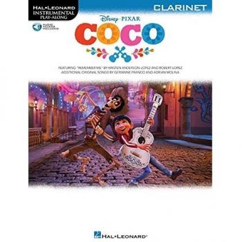 Instrumental Score from Disney Pixar's Coco Play-Along for Clarinet