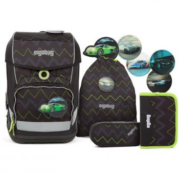 Cubo Light Schulranzen‑Set von Ergobag – 5‑teilige Drunter & Drübär 9B6 Sonderausgabe