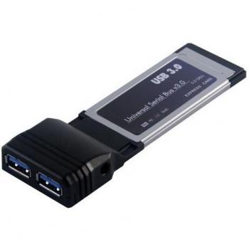 ExpressCard USB 3.0 X2 de MCL Samar