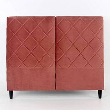 Tête de lit rose Menzzo Apolline 140 x 120 cm