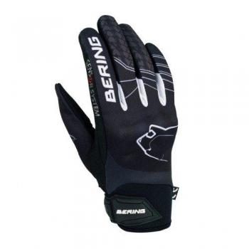 Guantes Lady T7 Bering Moto Color Blanco