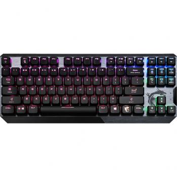 Clavier low‑profile MSI Vigor GK50, backlit, USB, switch Kailh Low‑Profile