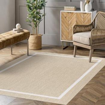 Cielo Blanco 80x150: Alfombra Vinílica Premium y Antideslizante