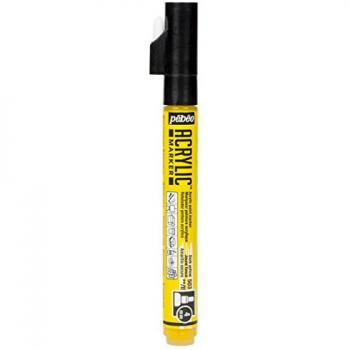 Marcatura Acrilica Pebeo 4 mm Punta Rotonda Nera