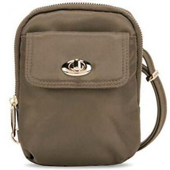 Travelon Sable Crossbody Phone Pouch for Women
