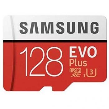 SAMSUNG EVO Plus 128 GB MicroSDXC UHS‑I Adapter Set