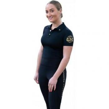 Polo Premium Active Show Rider Senhora L Preto