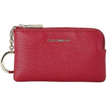 Coccinelle Keychain pelle grana Vino OS