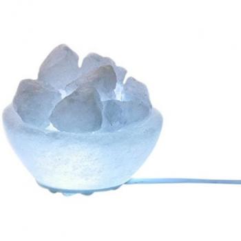 Wagner Life Petite White LED Salt Lamp Bowl