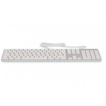Teclado Numérico USB-C con 106 Teclas y Aluminio