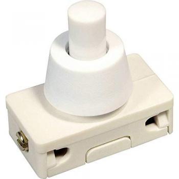 Pulsante-Interruttore bianco interBär 250V AC 3030-276.02