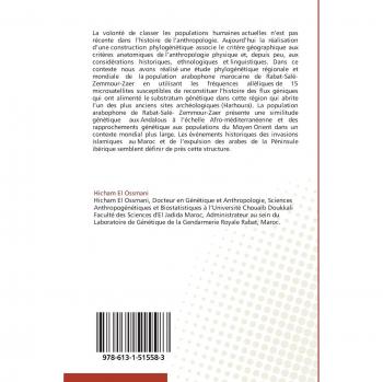 La Génétique de Rabat entre l''Andalousie et le Moyen Orient: Structure génétique et phylogénétique de Rabat en utilisant 15 microsatellites dans un contexte régionale et mondiale