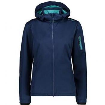 CMP Frauensoftshell-Wetterschutz Jacke WP 8.000, Blau, D46