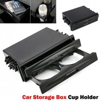 Accessoire multi‑usage : porte‑bouteille & support gobelet voiture