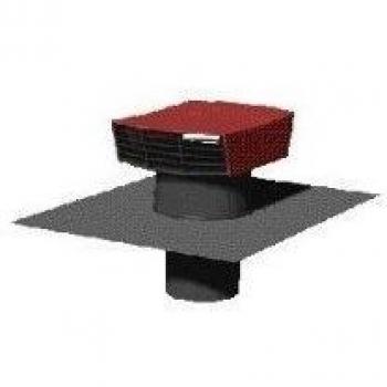 Chapeau de toiture rectangulaire couleur gris D125