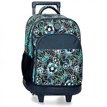 Movom Mochila Balls Compact 2 Ruedas Azul 32x43x21 cms Poliéster 28,9L