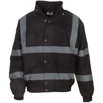 Yoko Light‑Reflective Bomber Jacket – Large, Midnight Blue