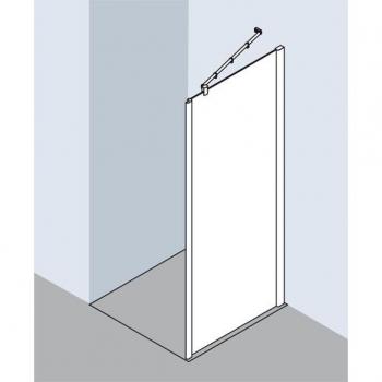 Mosaïque latérale Kermi Pasa XP, receveur de douche – 75×185 cm, TSG clair