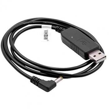 VHBW Câble de chargement USB 93 cm – batterie Baofeng BF‑F8‑Plus, BF‑F9 avec voyant lumineux