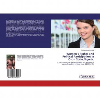 Oyeyiola, Oluwatobiloba: Women¿s Rights and Political Participation in Osun State,Nigeria.