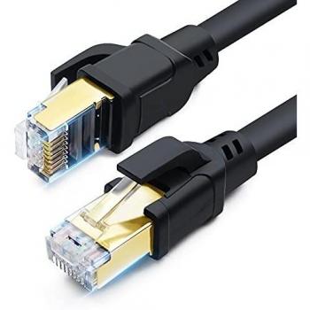 CAT 8 LAN Kabel 1m, Hochgeschwindigkeit 40Gbps für Router und Gaming