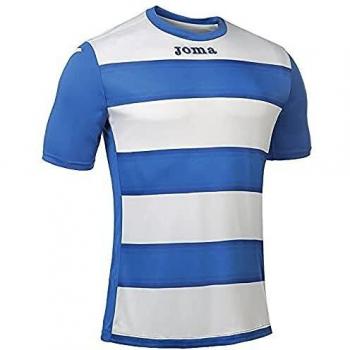 JOMA HERREN T-SHIRT EUROPA III ROYAL/WEIß S/S 4XS-3XS