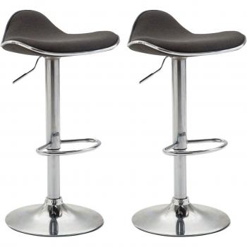 Tabouret de bar moderne en tissu