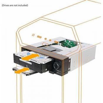 Icy Dock MB971SP-B 5.25-inch Hot Swap Drive Caddy