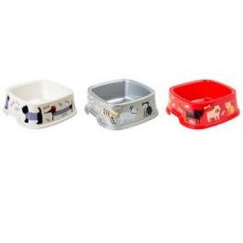 Square Dine Hub – 0.75‑Liter Pet Bowl