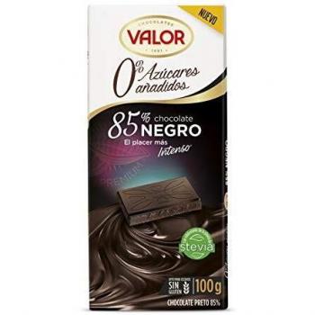 Tableta de Chocolate Negro Valor 85% 100g