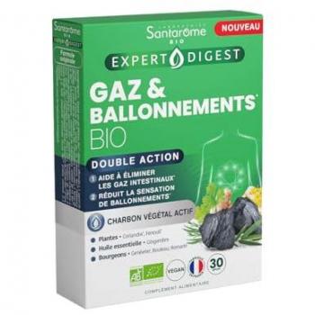 Santarome Gaz/Ballonnements Bio 30 capsules