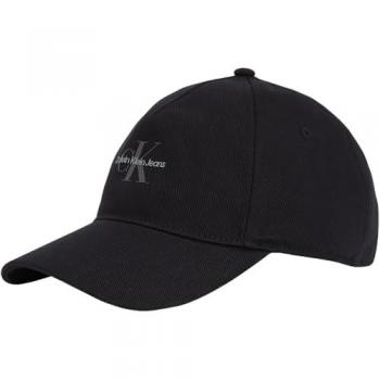 Cappellino Calvin Klein Jeans Mono Logo Nero Puro