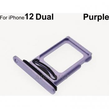 Aocarmo iPhone 12 SIM-Karten Halter Weiß